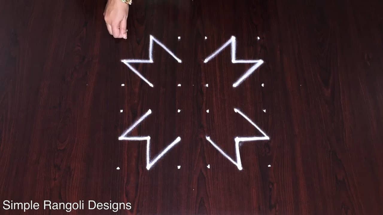 Tuesday Small Chukkala Rangoli 2022 Muggulu