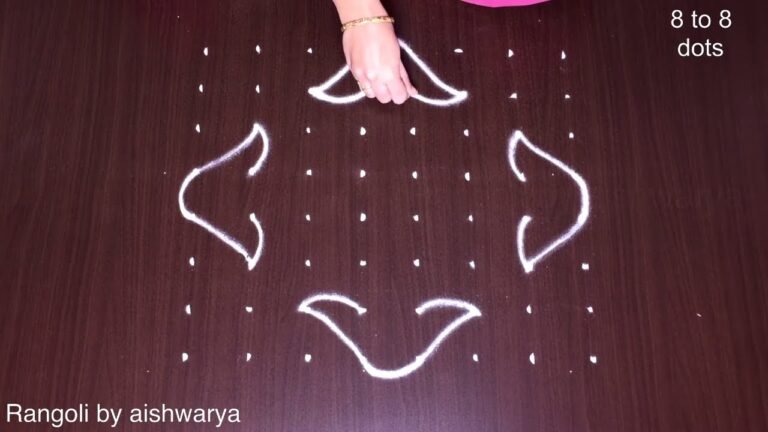 Tulasi Vivah rangoli