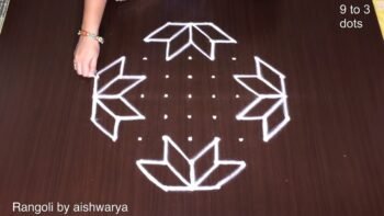 Two Beautiful Festival Special Kolams