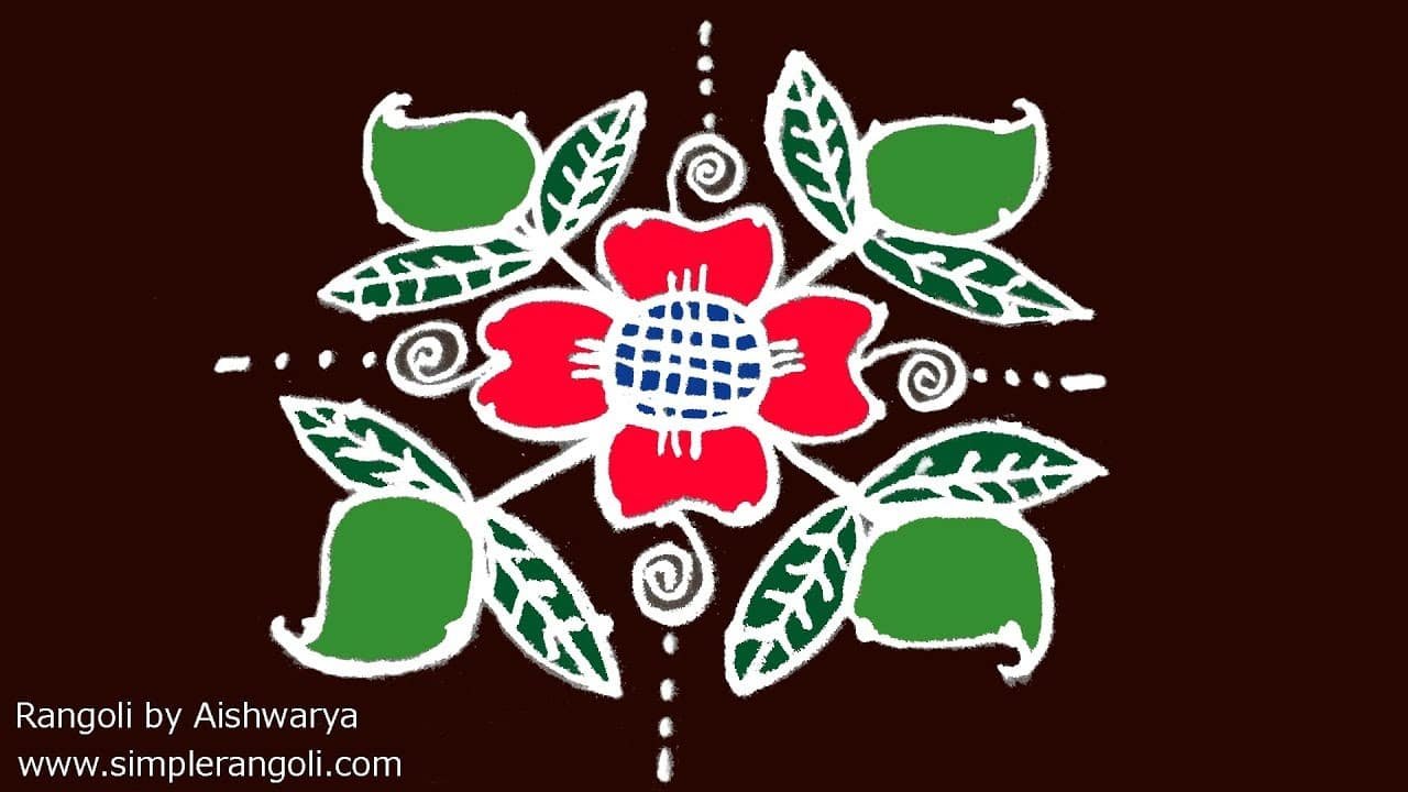 Ugadi Festival Designs Aishwarya Latest Kolam