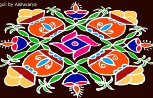 Unique Bhogi Kolam Rangoli Designs