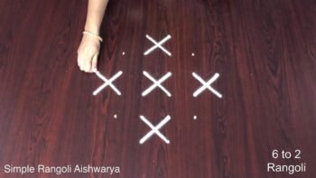 Unique Design Diwali Traditional Easy Rangoli