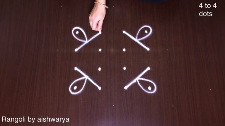 unique kolam muggulu