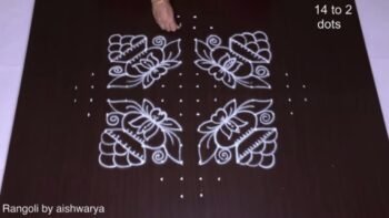 Unique Simple Bhogi Kundala Muggu