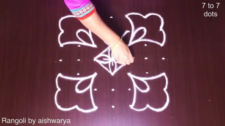 dotted rangoli