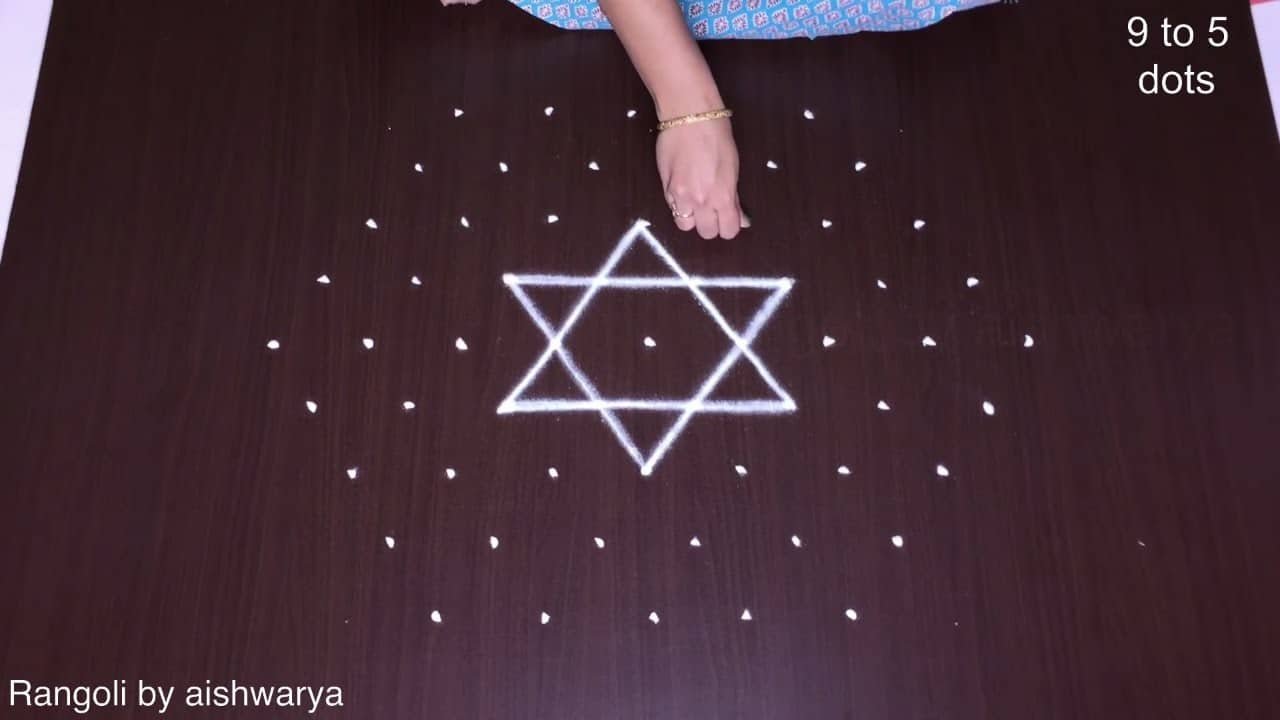 Varalakshmi Vratam Puja Kolam