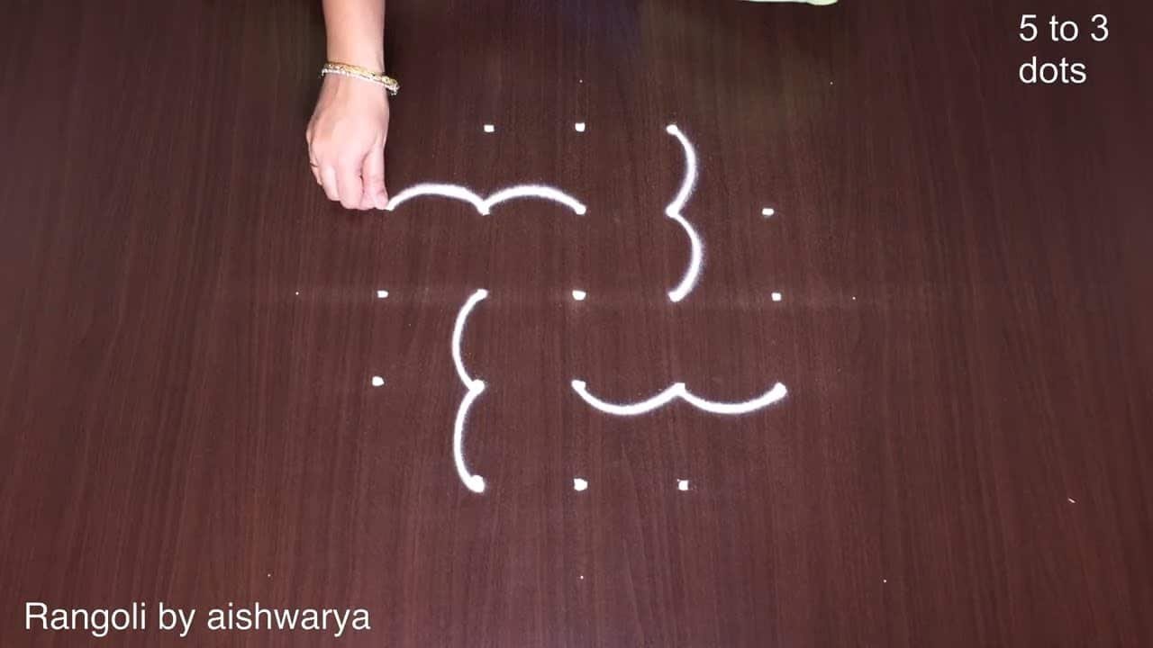 Varalakshmi Vratham Muggulu