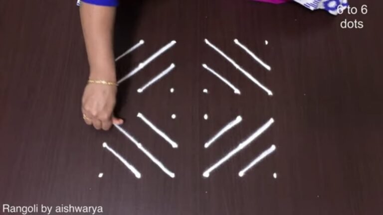 Varalakshmi Vratham kalasam kolam