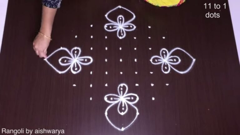 Varalakshmi Vratham rangoli