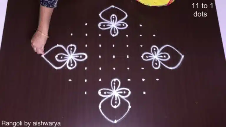 Varalakshmi Vratham rangoli