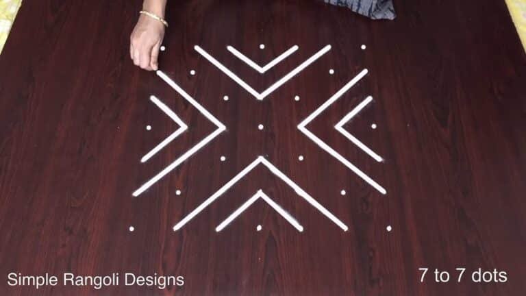 dotted rangoli