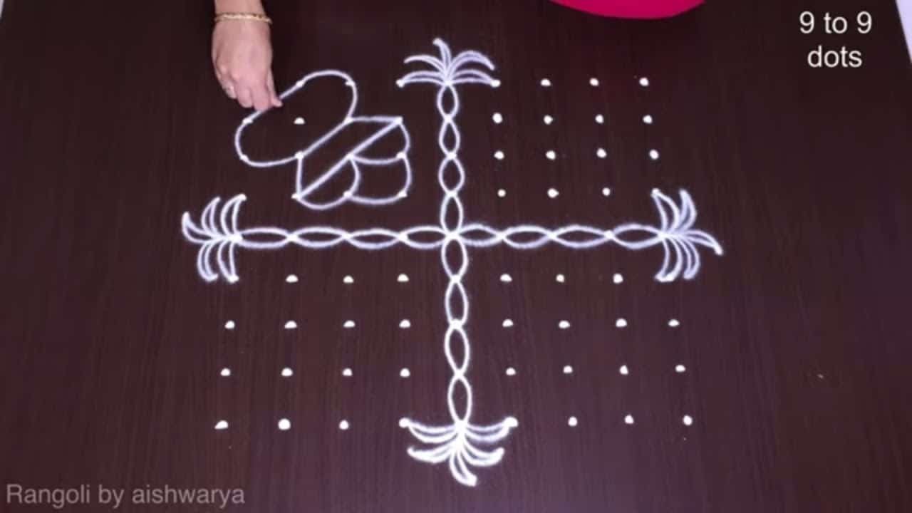 Very Beautiful Cheruku Muggulu