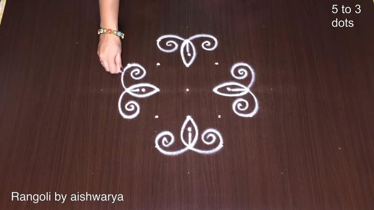 Very Beautiful Daily Rangoli