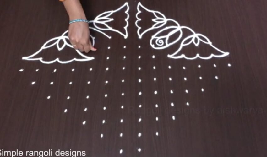 Very Beautiful Friday Kolam Designs 14 Se 2