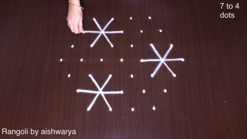 cute rangoli design
