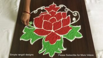 Very Easy Beginners Rangoli