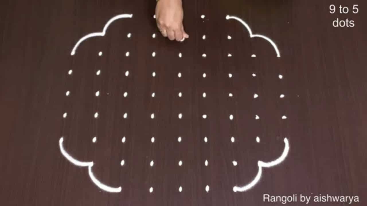 Very Easy Diwali Rangoli