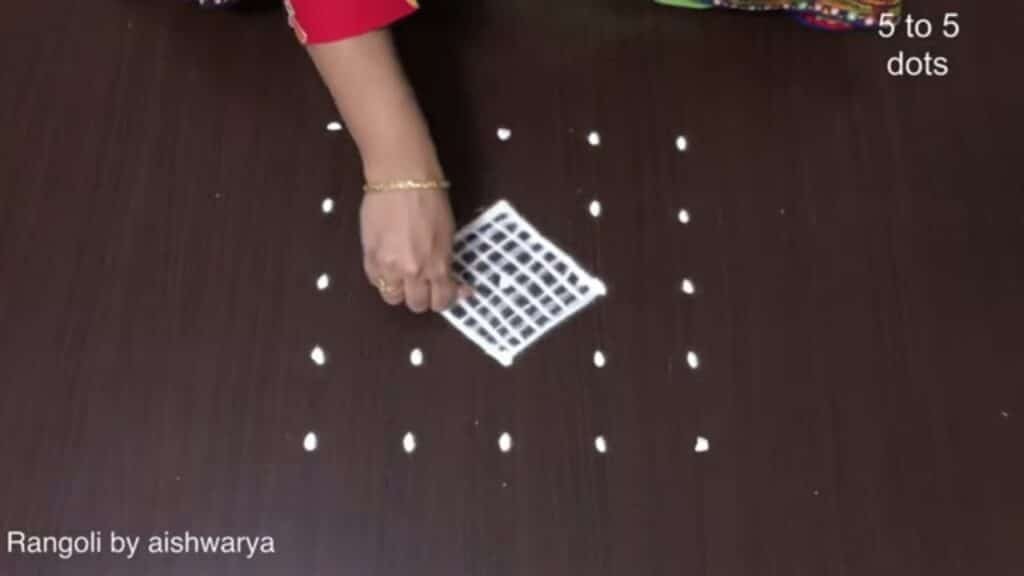 easy doorstep kolam