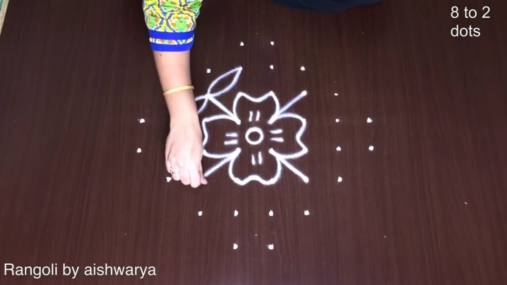 lotus rangoli