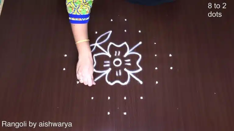 lotus rangoli