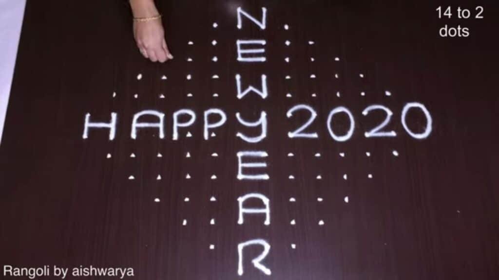 rangoli drawing