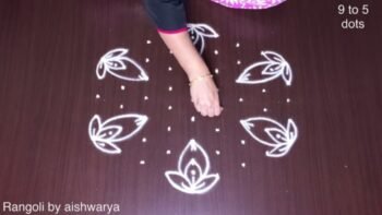 Very Unique Vibrant Daily Muggulu