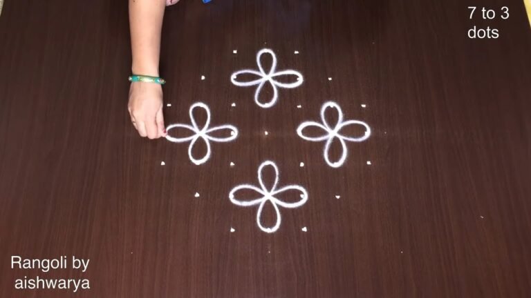 easy daily rangoli
