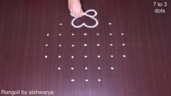 Vibrant Friday Special Kolam