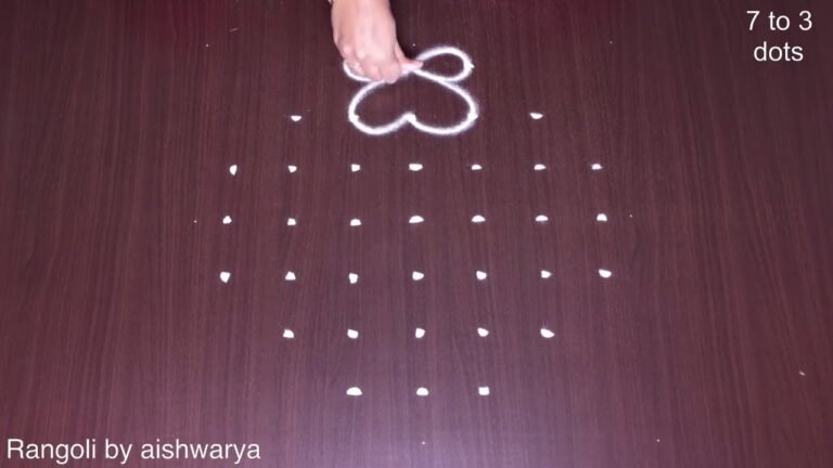 Vibrant Friday Special Kolam