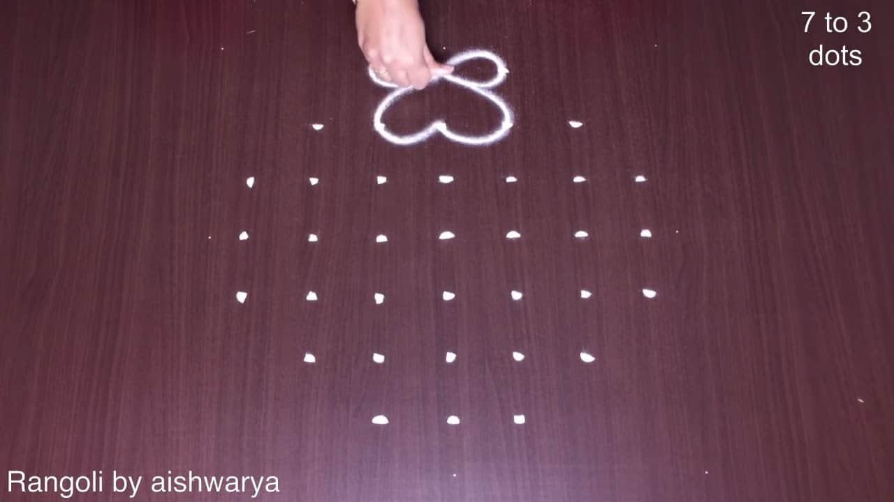 Vibrant Friday Special Kolam