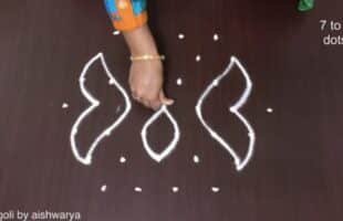 Vibrant Rangoli Arts 7×4