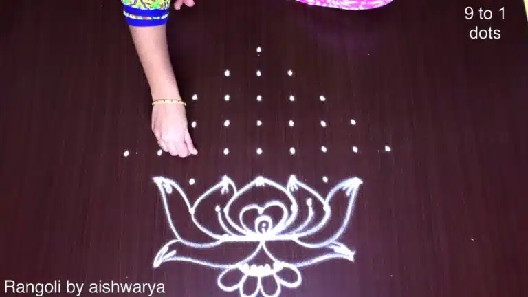 Vinayaka Chavithi rangoli