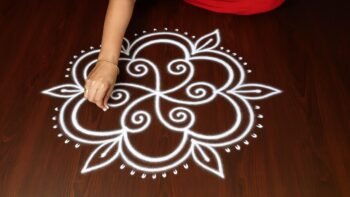Beautiful Deepavali Rangoli