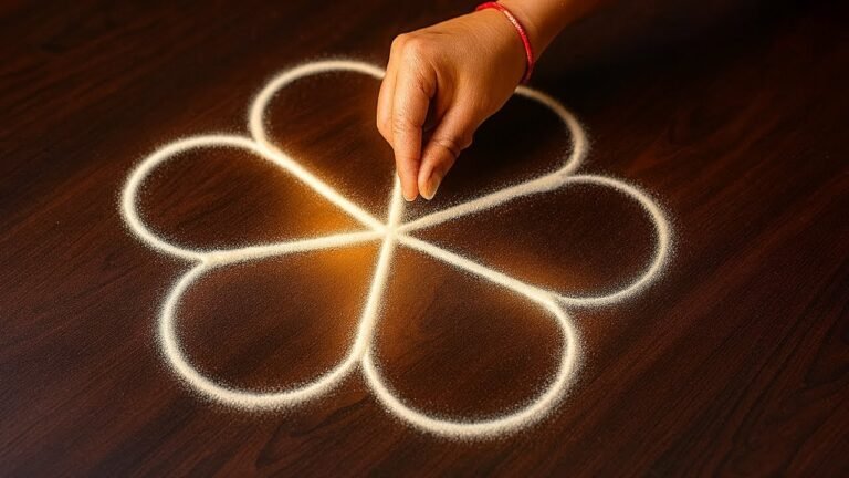Navratri rangoli