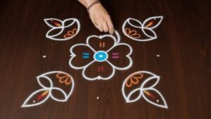 Navratri Rangoli Small