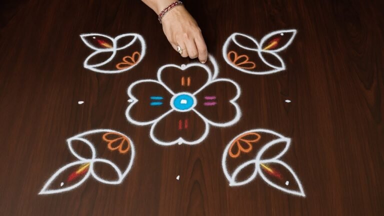 Navratri rangoli