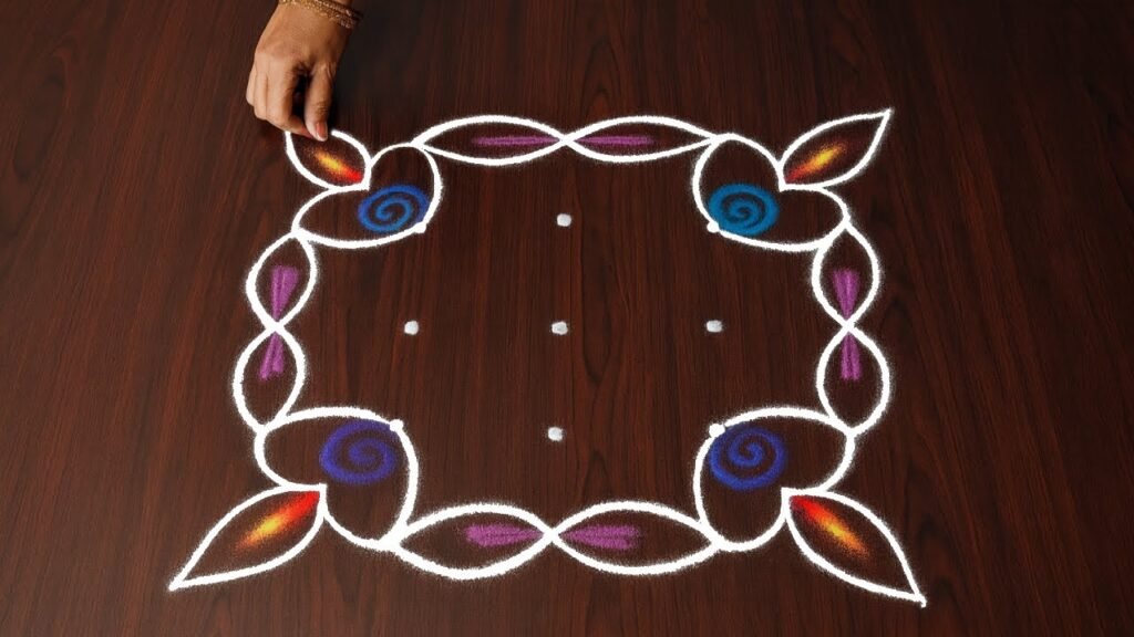 Navratri rangoli