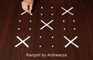 Easy Rangoli Designs You Can Make in 5 Minutes – Quick Daily Muggulu Tutorial