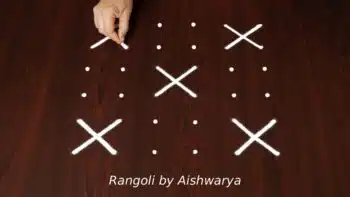 Easy Rangoli Designs You Can Make in 5 Minutes – Quick Daily Muggulu Tutorial