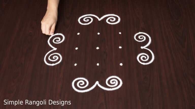 Rangoli Designs With 5X3