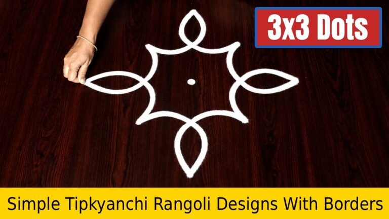 3X3 Tipkyanchi Borders Dots