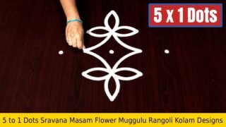 To Dots Sravana Masam Flower