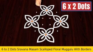 To Dots Sravana Masam Scalloped