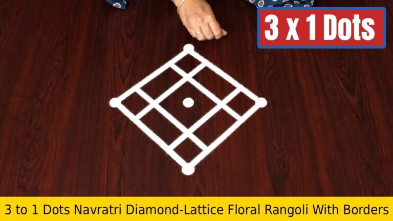 To Dots Navratri Diamond Lattice
