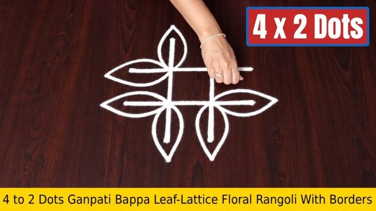 To Dots Ganpati Bappa Leaf