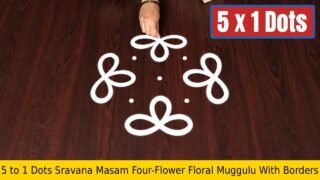To Dots Sravana Masam Four Flower