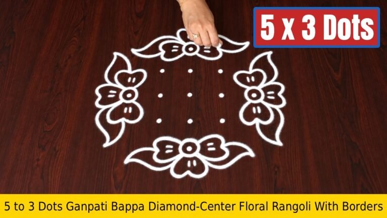 To Dots Ganpati Bappa Diamond