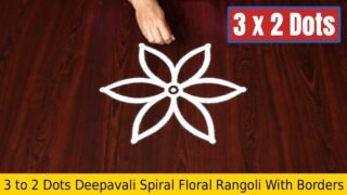 To Dots Deepavali Spiral Floral