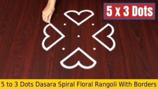 To Dots Dasara Spiral Floral For Beginners