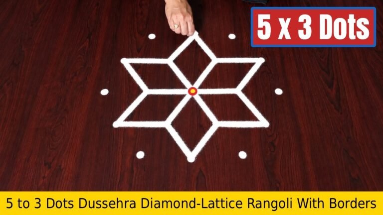 To Dots Dussehra Diamond Lattice